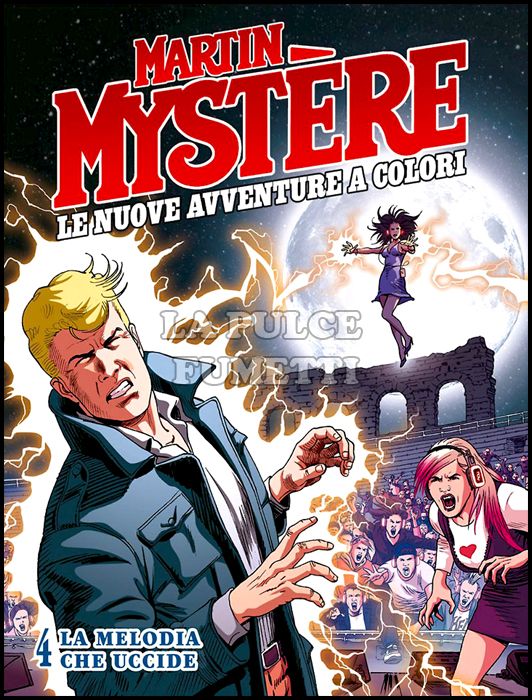 MARTIN MYSTERE GIGANTE # 17 - MARTIN MYSTERE - LE NUOVE AVVENTURE A COLORI 4: LA MELODIA CHE UCCIDE